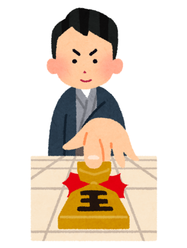 将棋を指す人
