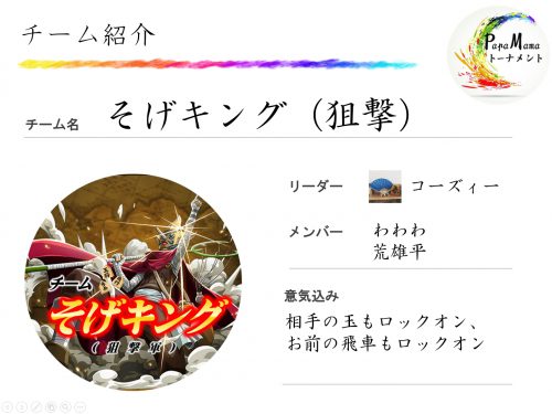 そげキング